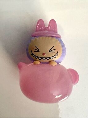 Popbean Labubu Hibiscus from The Teatime series. Limited Shenzen Edition.